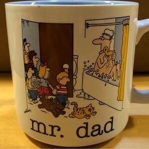 3/$20 Vintage Mr. Dad Cartoon Mug
